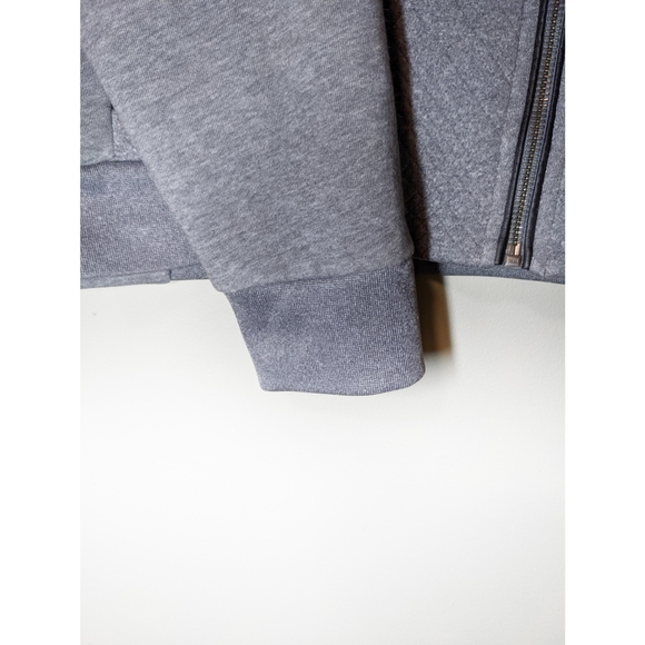 CALVIN KLEIN GREY FULL-ZIP MEN'S SWEATSHIRT - Picture 7 of 9